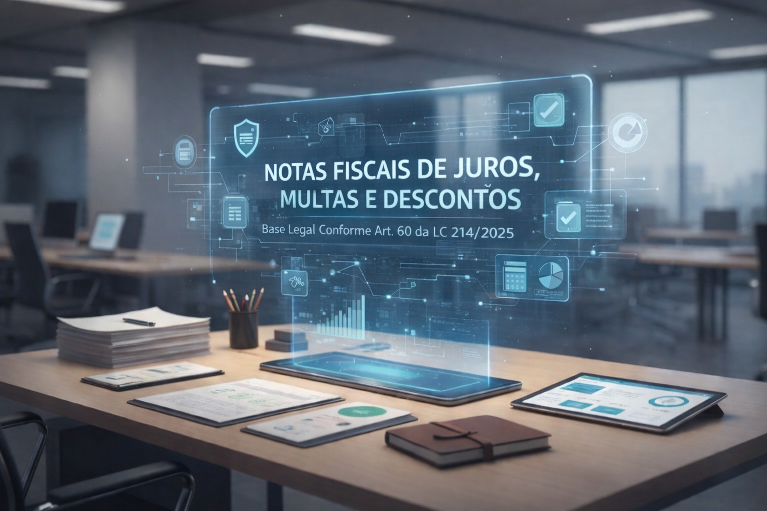 Notas Fiscais de JUROS, MULTAS E DESCONTOS