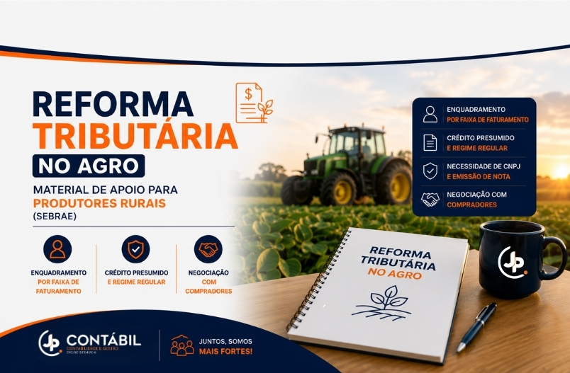 Reforma Tributária no Agro - Material de apoio para Produtores Rurais (SEBRAE)